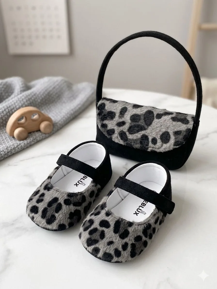 Beblux Zebra Desenli Babet Seti
